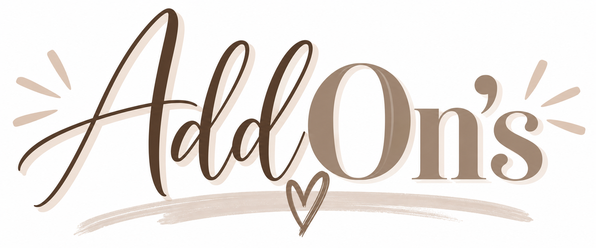 Add On's