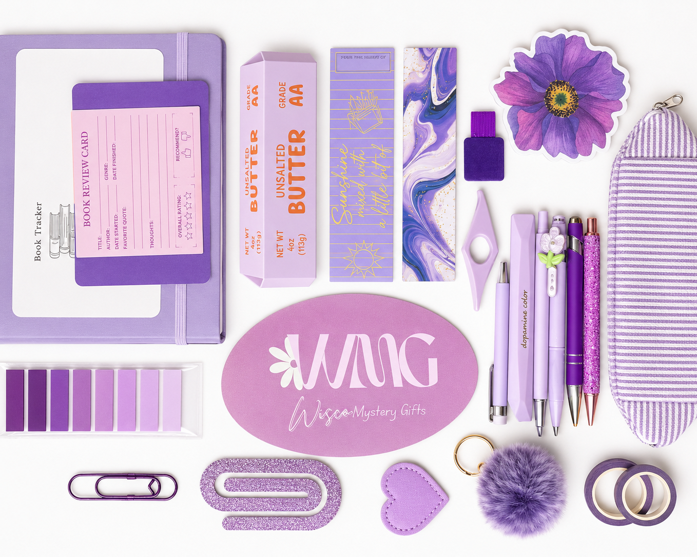 Purple Stationery Bundle