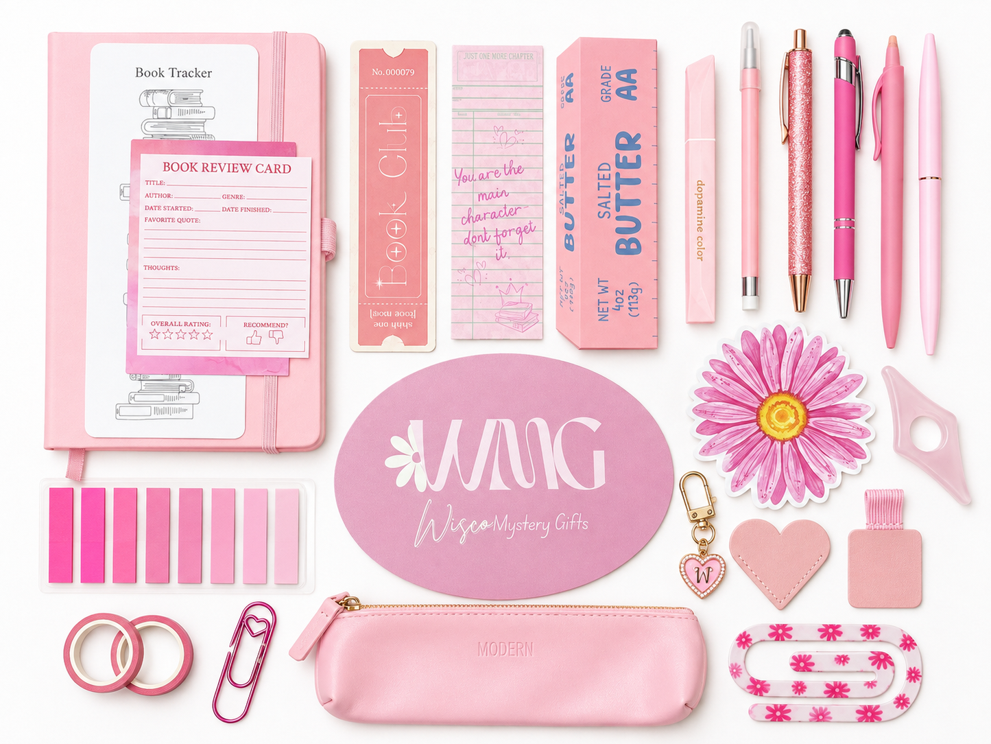 Pink Stationery Bundle