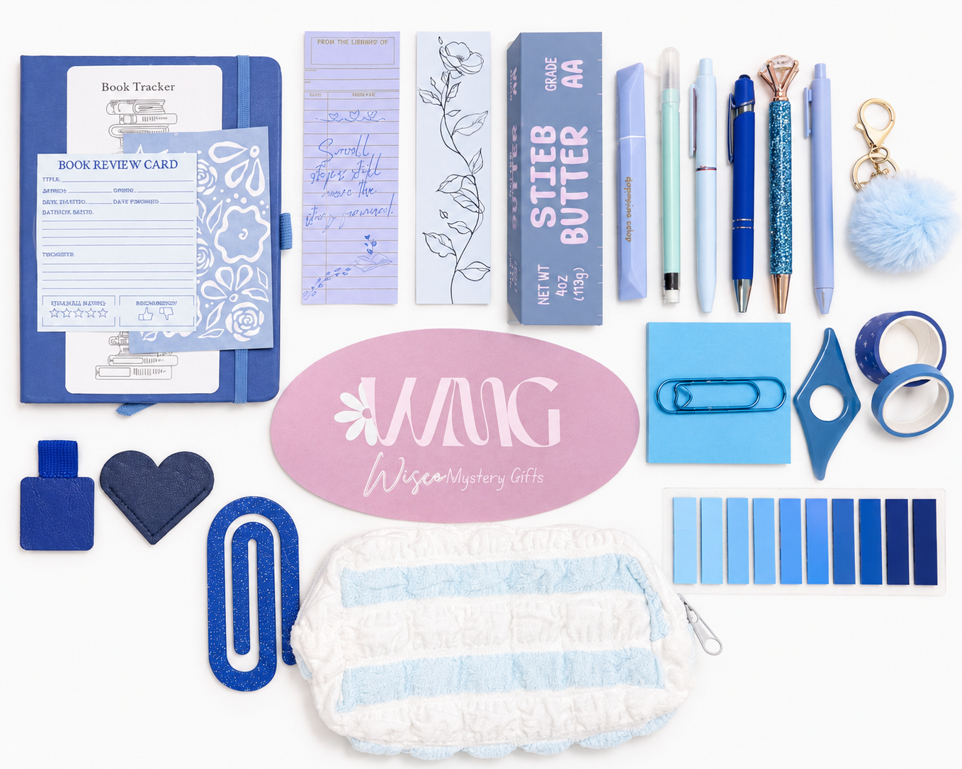 Blue Stationery Bundle