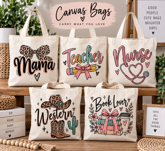 Add On- Canvas Bag