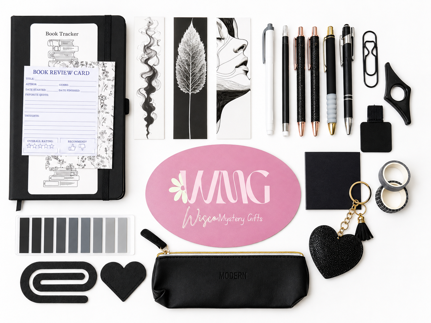 Black Stationery Bundle
